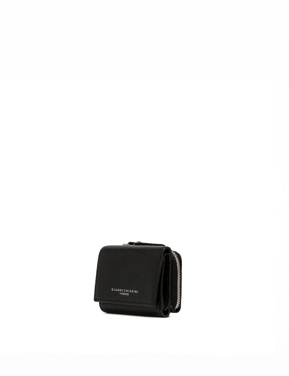 portafogli small nero - gianni chiarini - portafogli