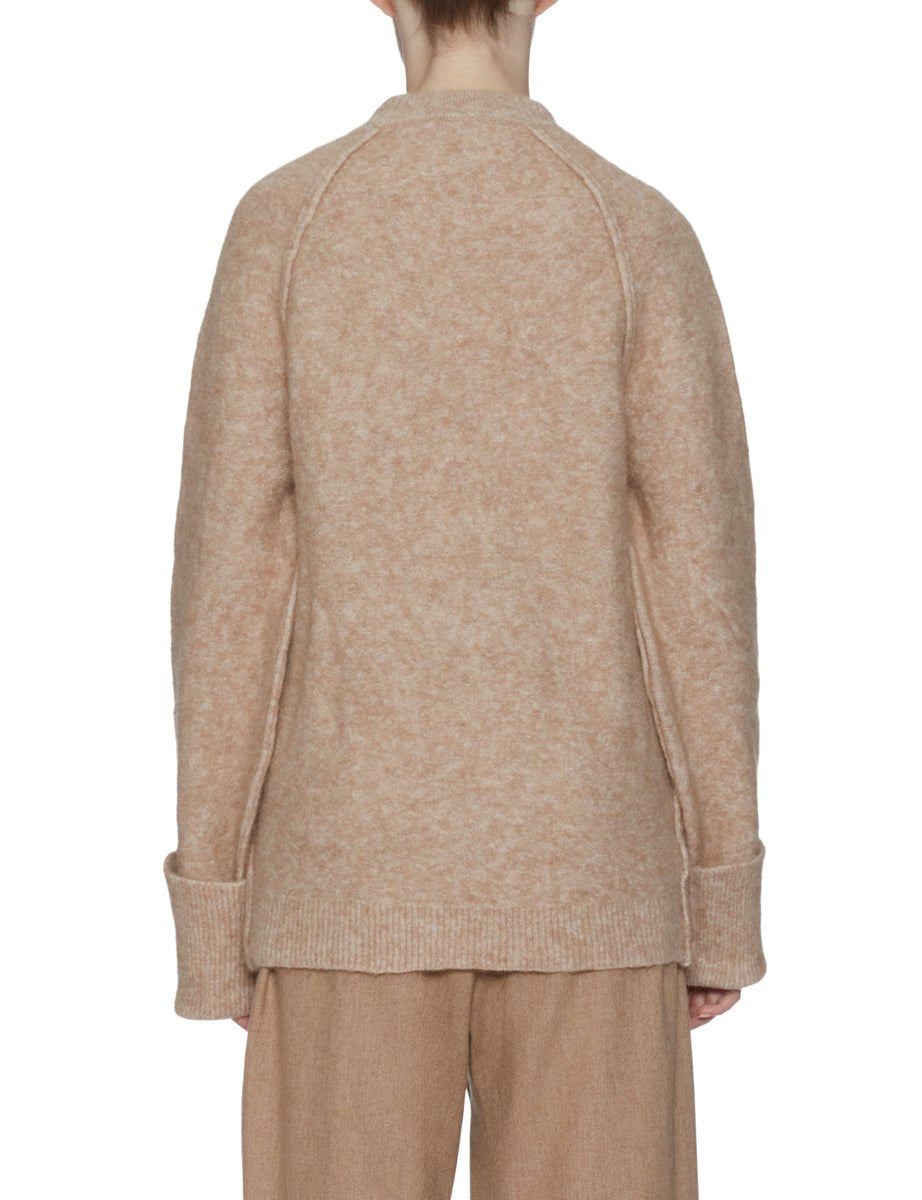 pullover carla misto lana camel - jejia - pullover