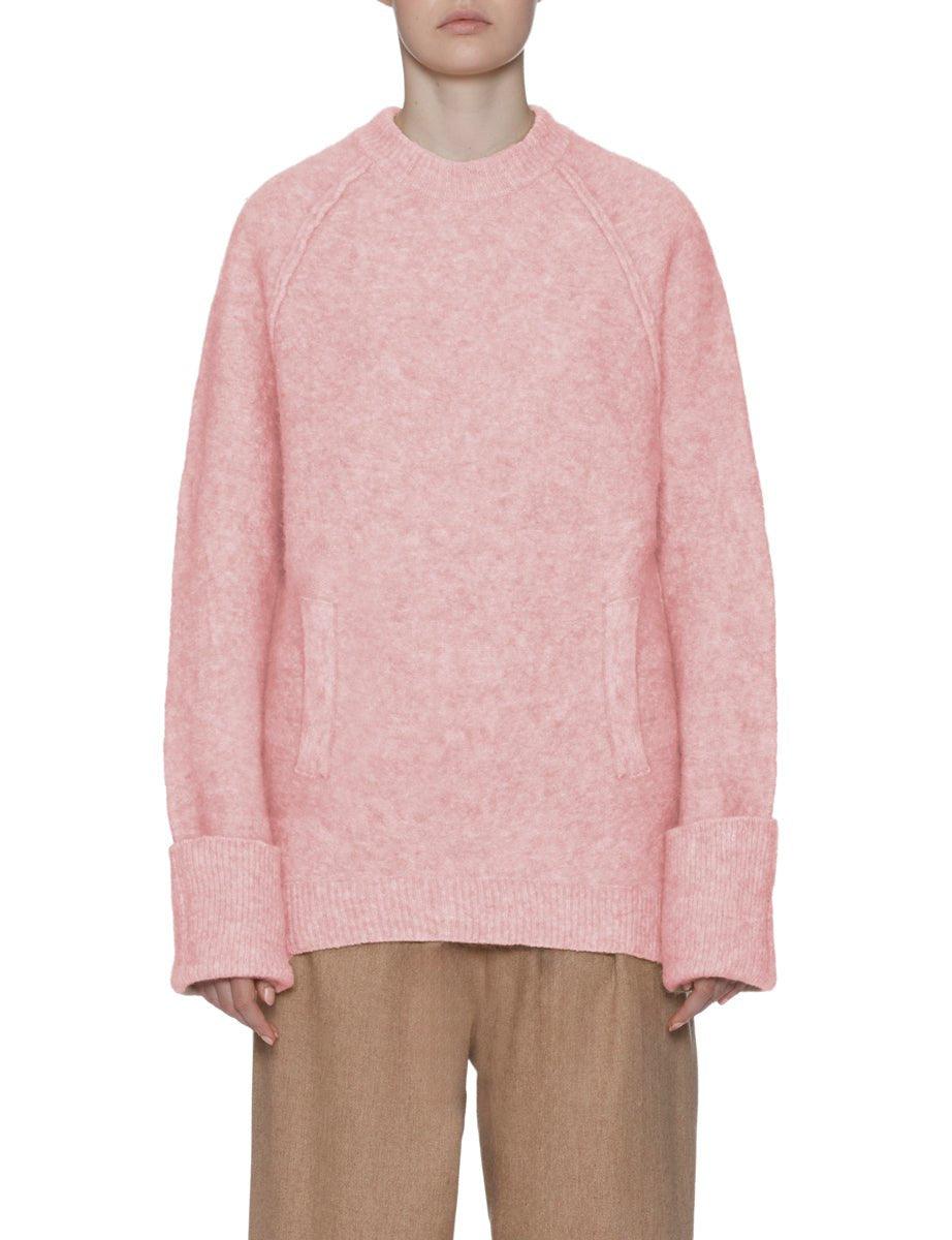 pullover carla misto lana pink - jejia - pullover