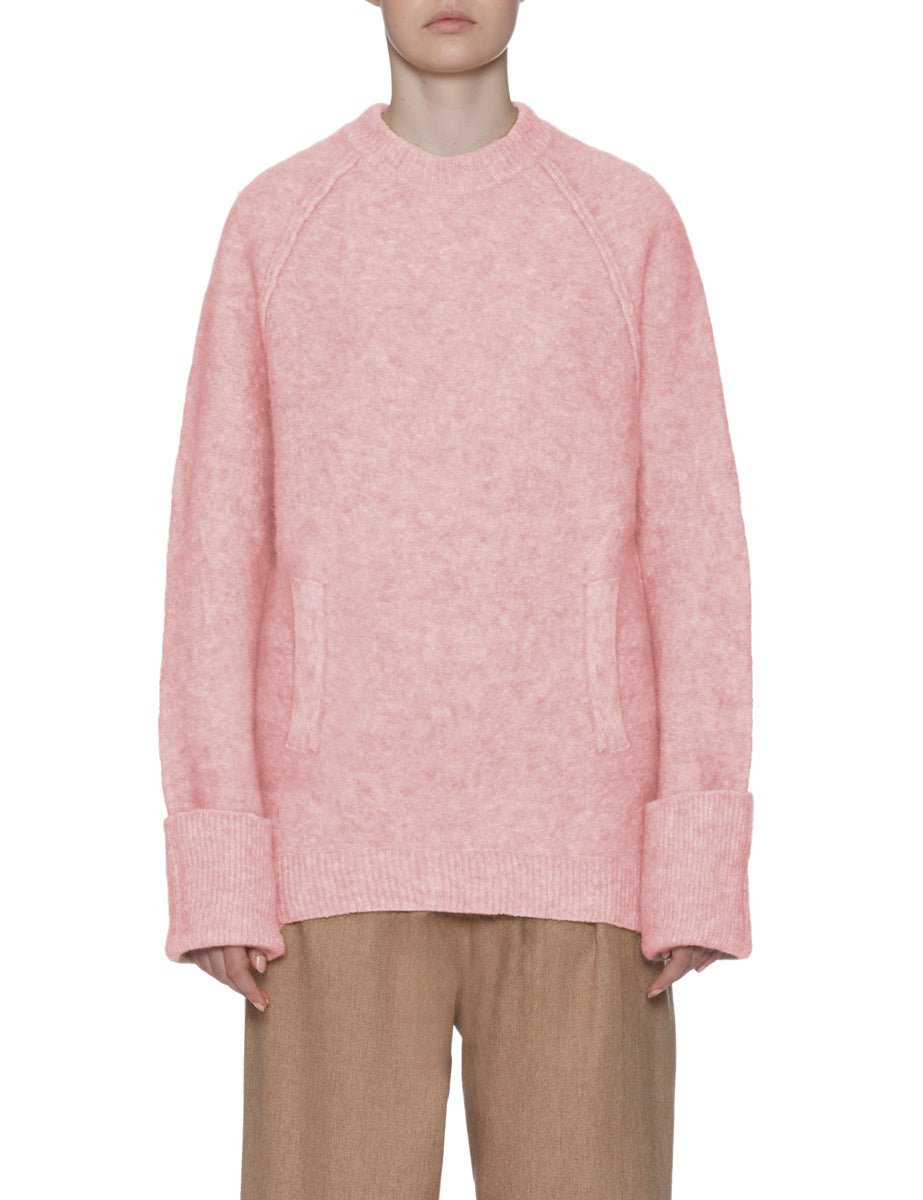 pullover carla misto lana pink - jejia - pullover