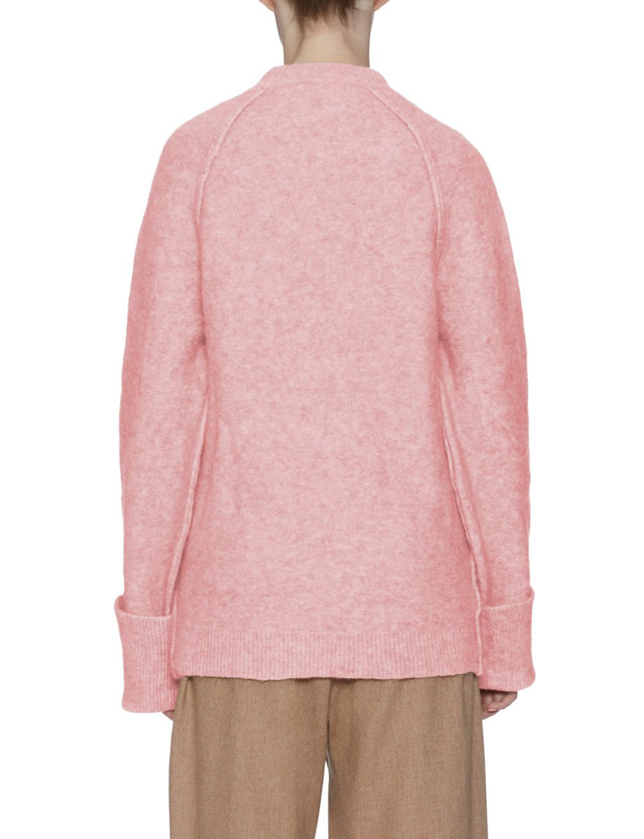 pullover carla misto lana pink - jejia - pullover