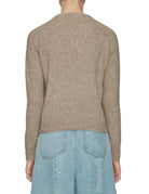 pullover cashmere seta beige - roberto collina - pullover