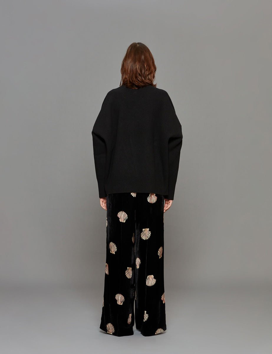 pullover dolcevita black - rohe - pullover