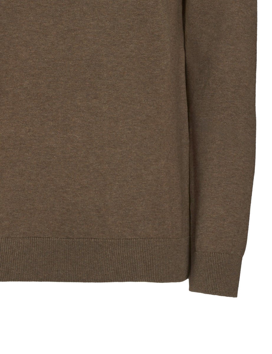 pullover girocollo berg teak - selected - pullover