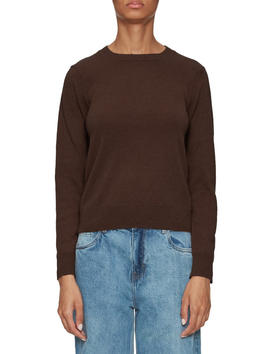 pullover girocollo catelina brownie - absolut cashmere - pullover