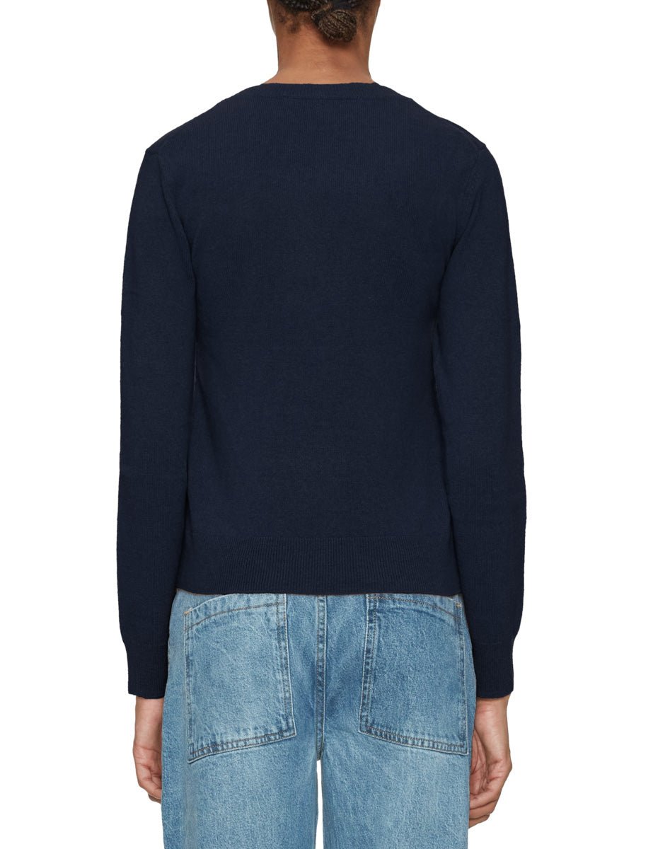 pullover girocollo catelina navy - absolut cashmere - pullover