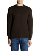 pullover girocollo cody lana cacao - selected - pullover