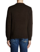 pullover girocollo cody lana cacao - selected - pullover