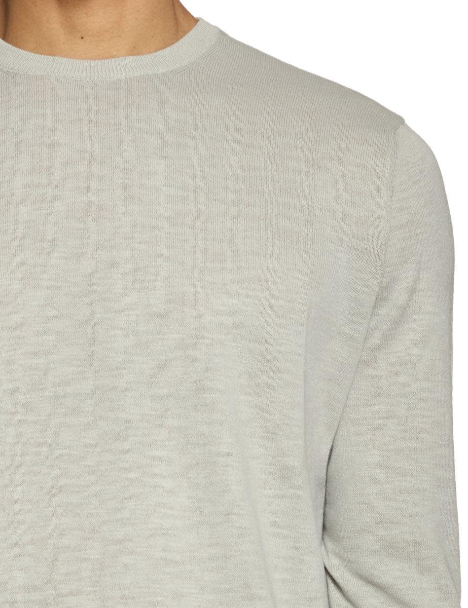 pullover girocollo cotone fiammato vapore - blufrida - pullover