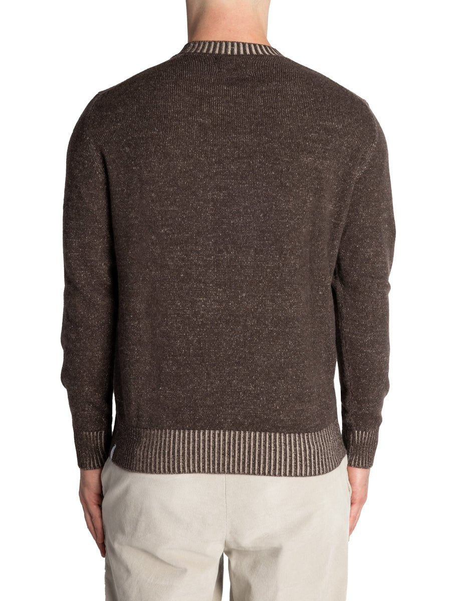 pullover girocollo vanise moro - jurta - pullover