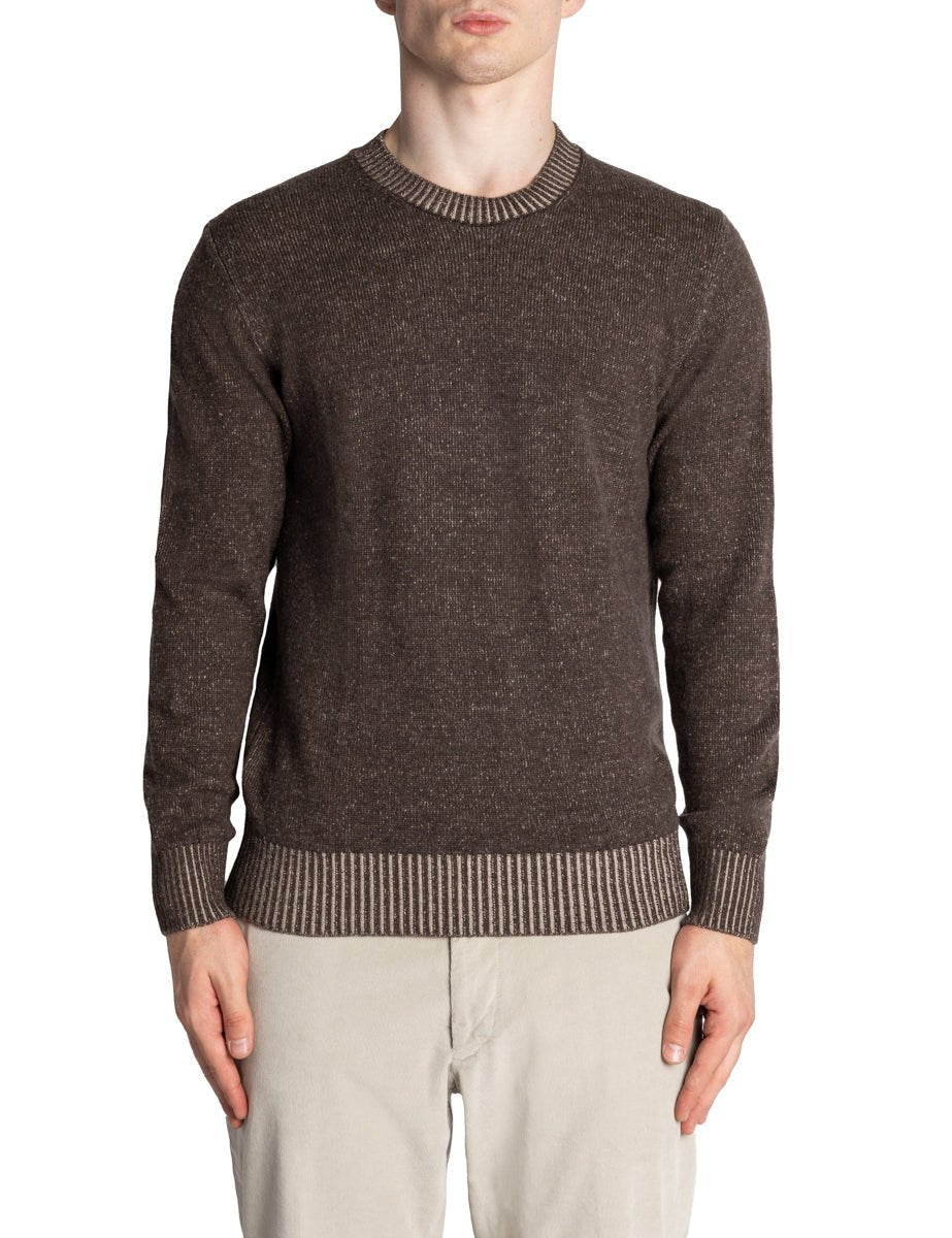 pullover girocollo vanise moro - jurta - pullover