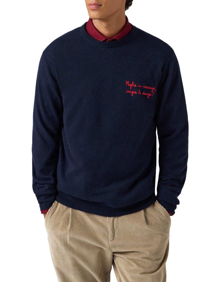 pullover heron light yuppies blue navy - st. barth - pullover
