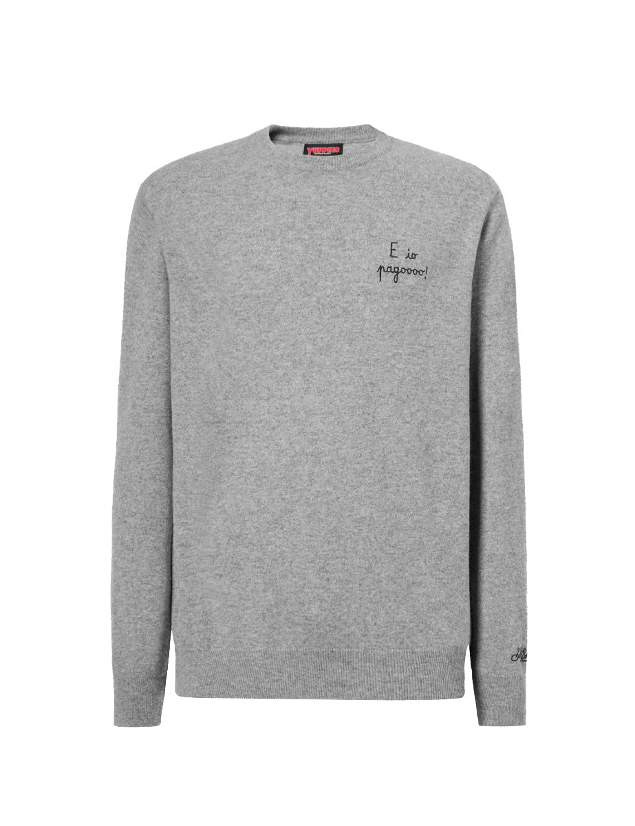 pullover heron light yuppies grey melange - st. barth - pullover