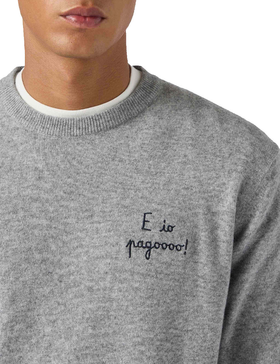 pullover heron light yuppies grey melange - st. barth - pullover