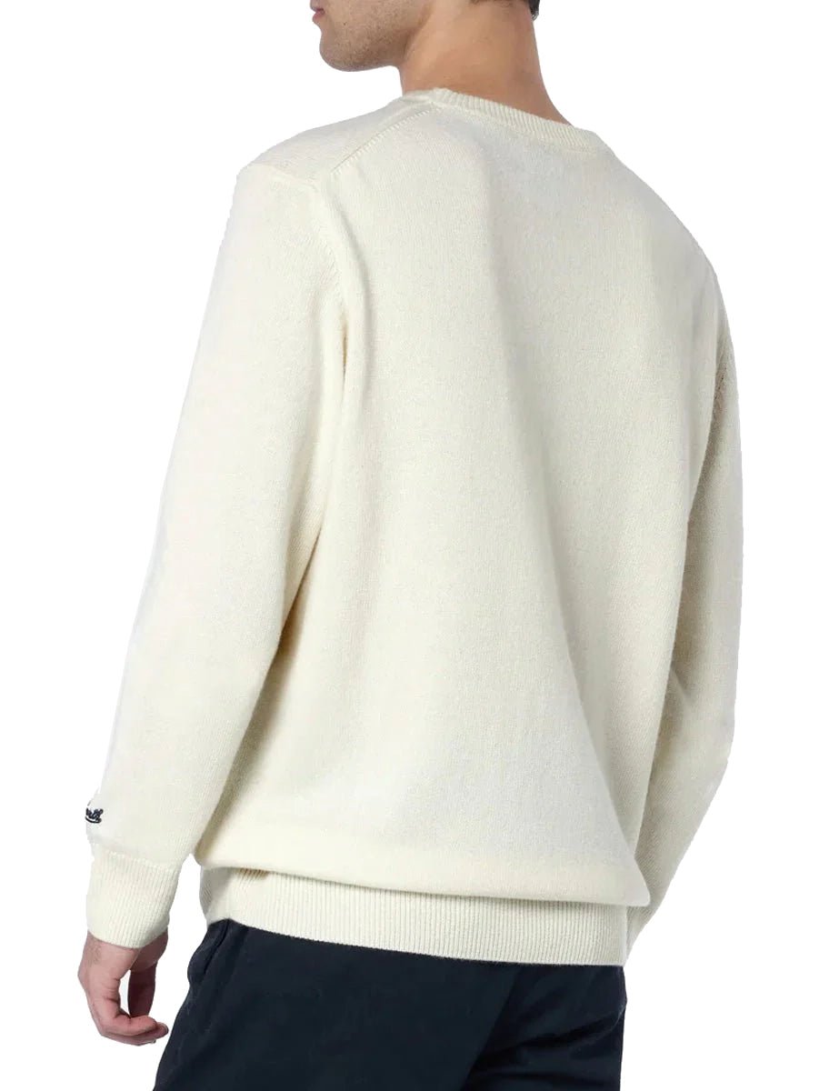 pullover heron vacanze off white - st. barth - pullover