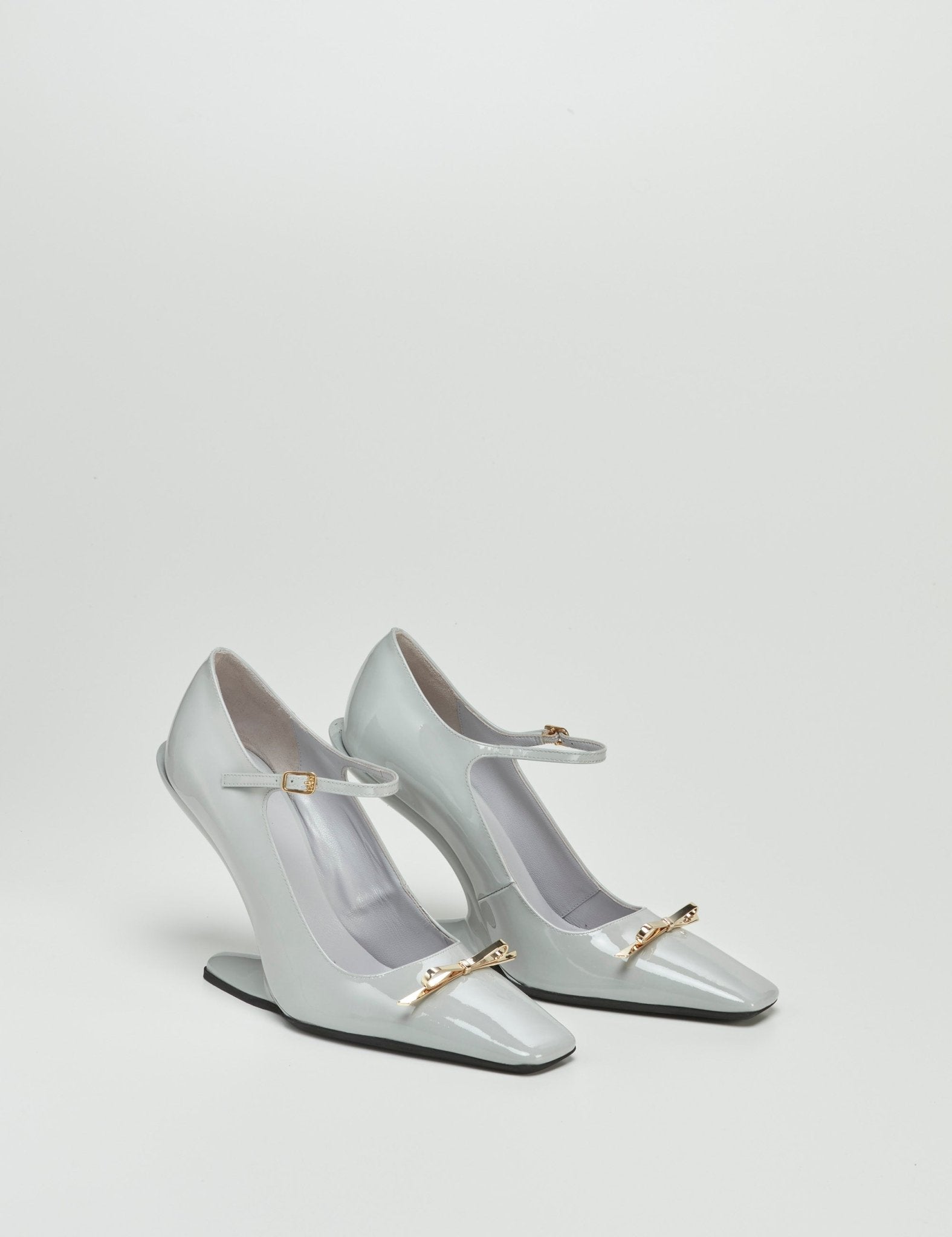 pump cinturino grigio - n21 alessandro dell'acqua - decollete tacco