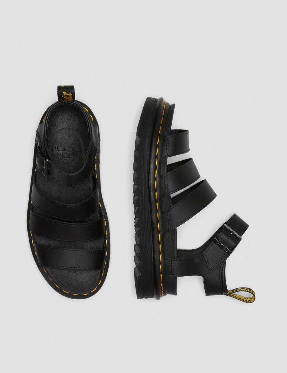 sandalo blaire black hydro - dr martens - platform