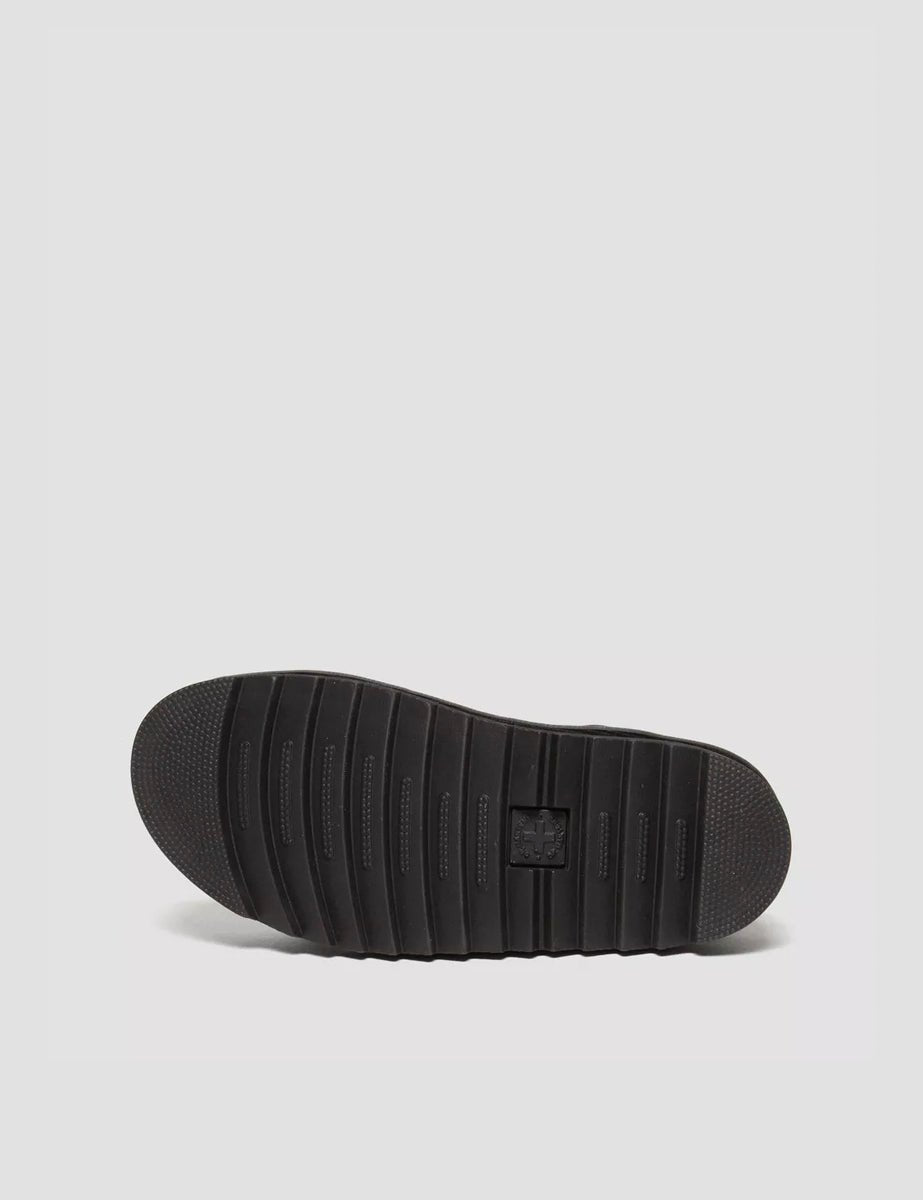 sandalo olson fibbie zip charcoal - dr martens - platform