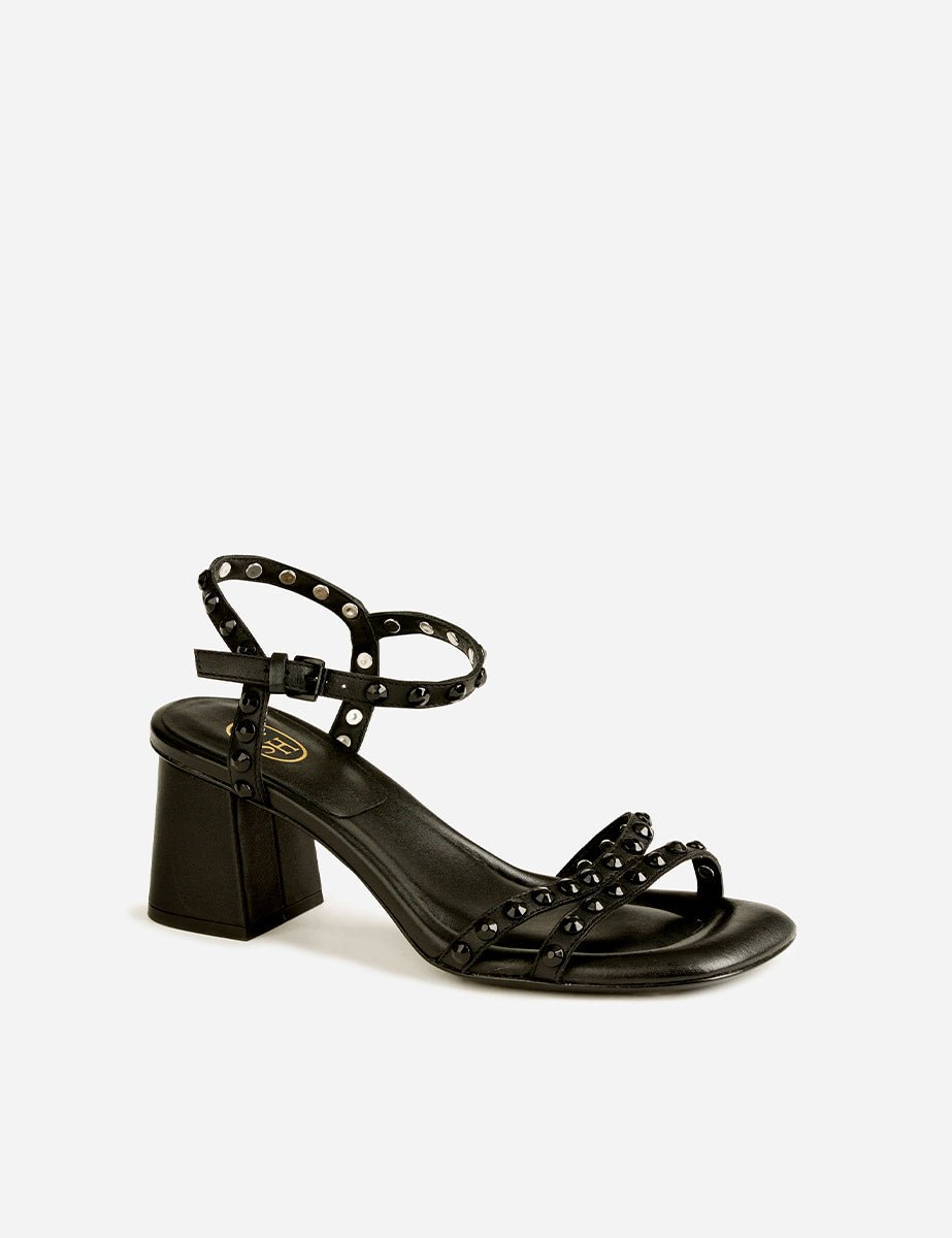 sandalo tacco nero - ash - sandalo tacco