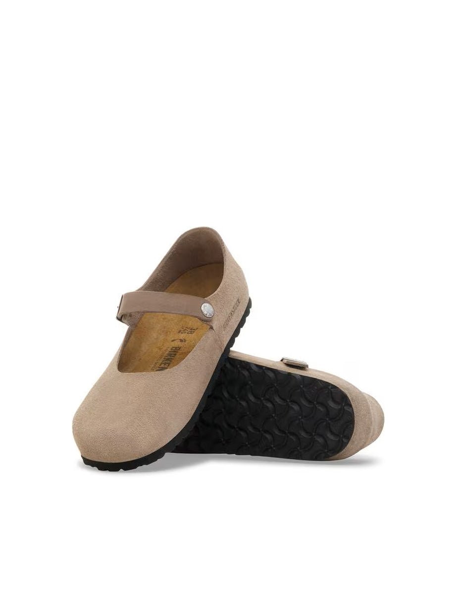 scarpa mantova suede taupe - birkenstock - ballerina