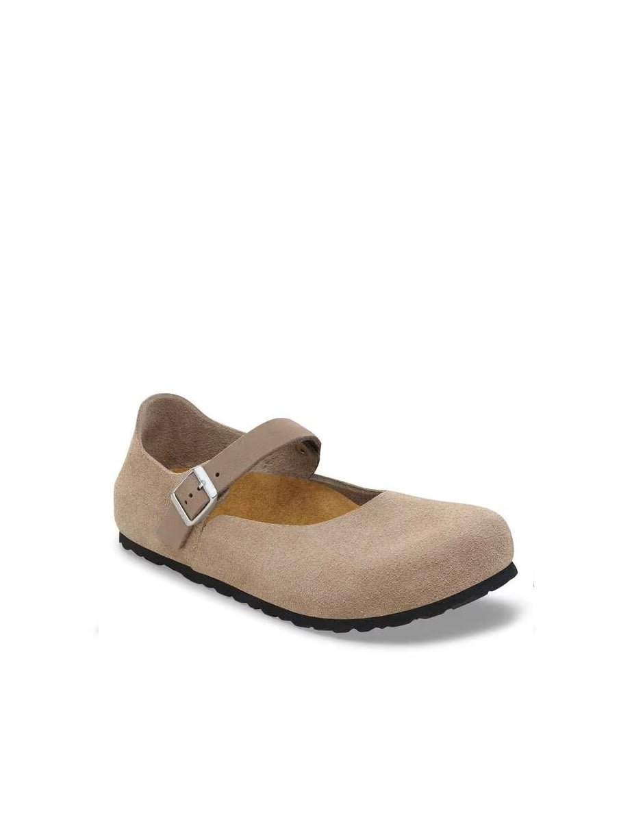 scarpa mantova suede taupe - birkenstock - ballerina