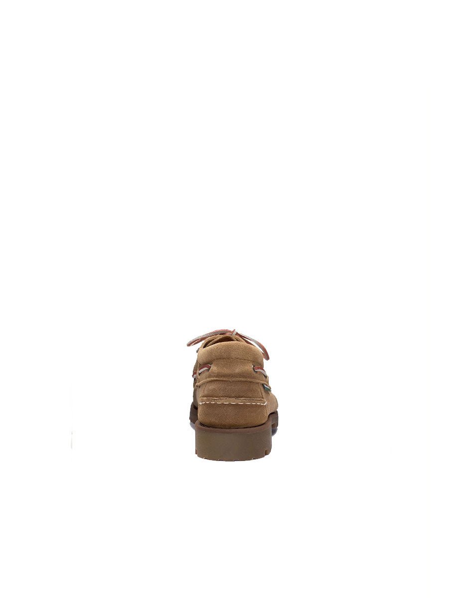 scarpa stringata acadia suede beige - sebago - mocassino