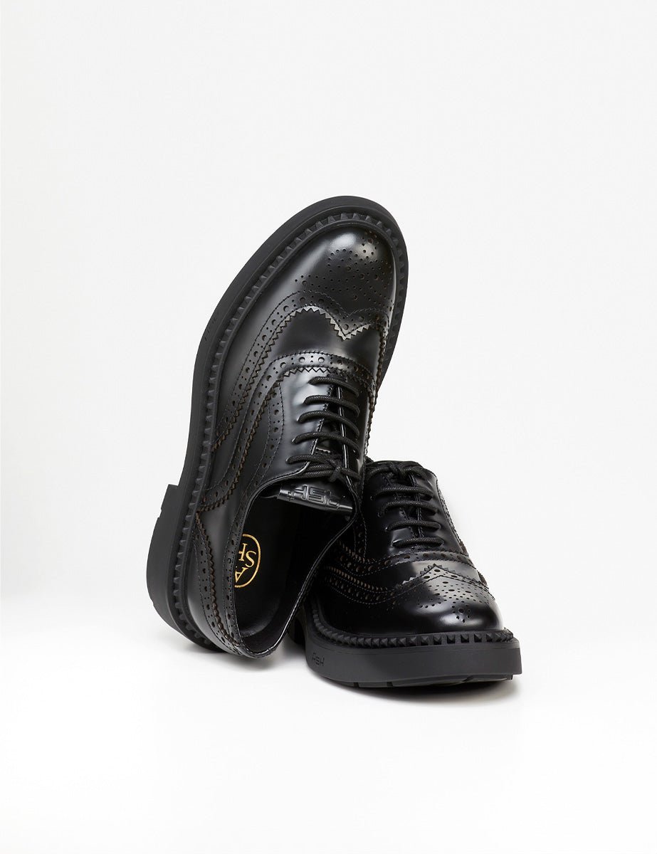 scarpa stringata black - ash - stringata