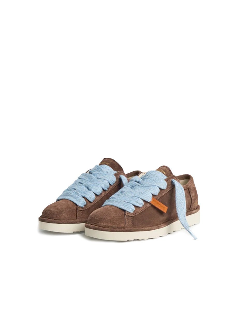 scarpa stringata suede brown - panchic - sneaker
