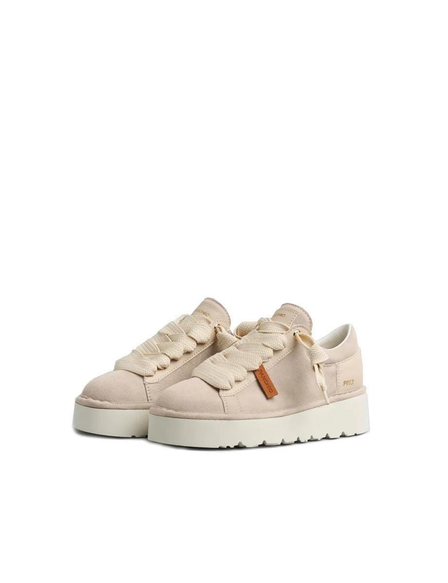scarpa stringata suede sand - panchic - sneaker