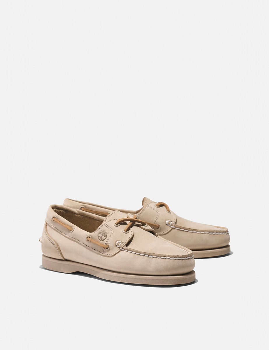 scarpa vela classic light beige - timberland - mocassino