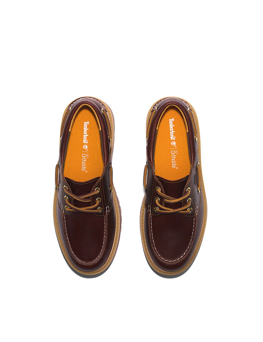 scarpa vela stone street platform rootbeer - timberland - mocassino
