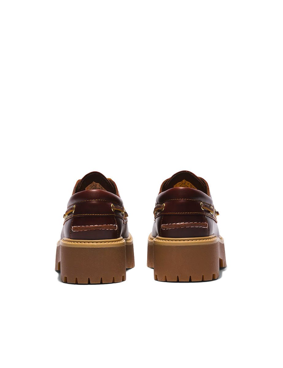 scarpa vela stone street platform rootbeer - timberland - mocassino