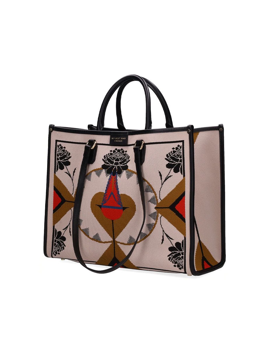 shopper atena grande mirage dalia rosa - my best bag - shopper
