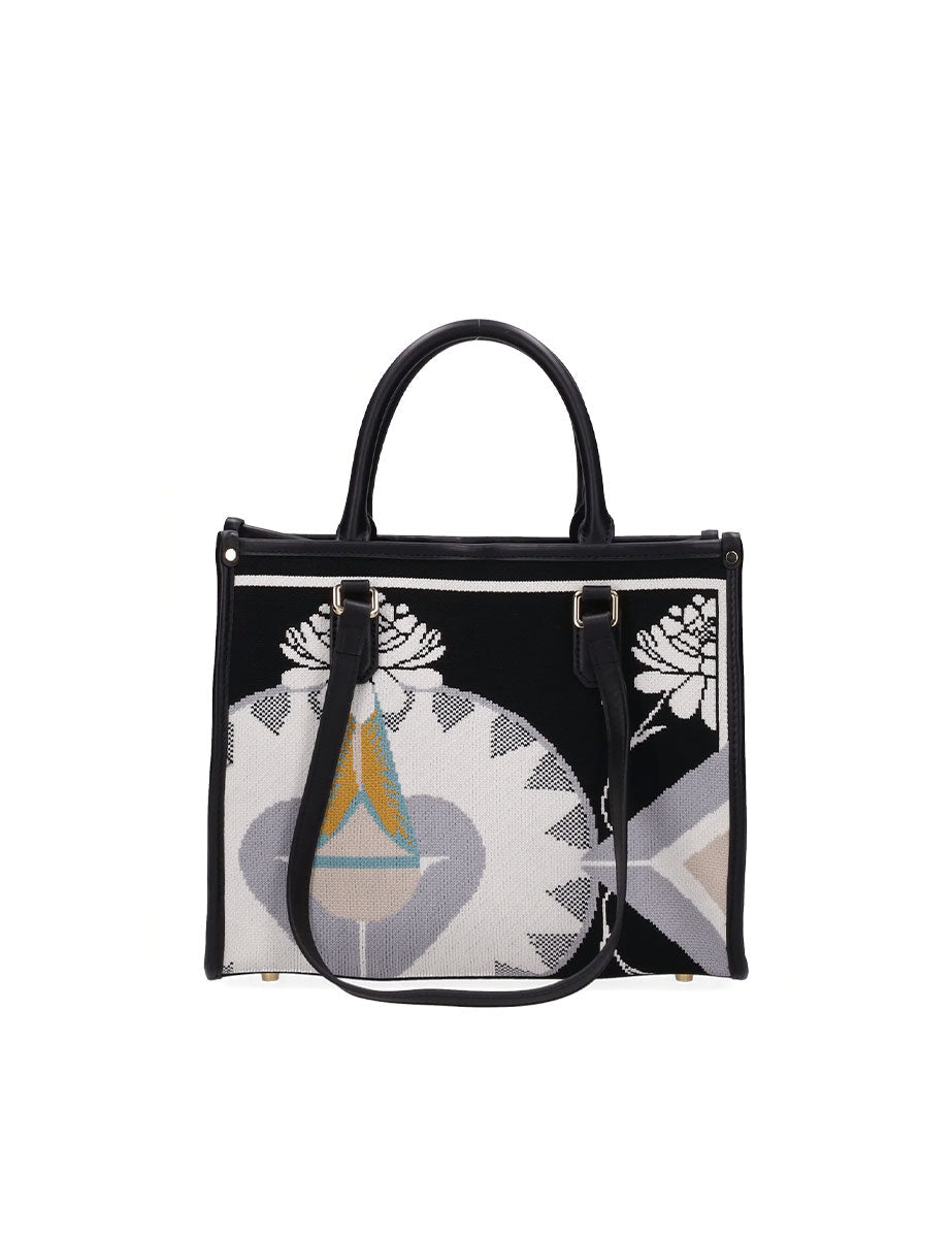 shopper atena piccola mirage dalia nero - my best bag - shopper