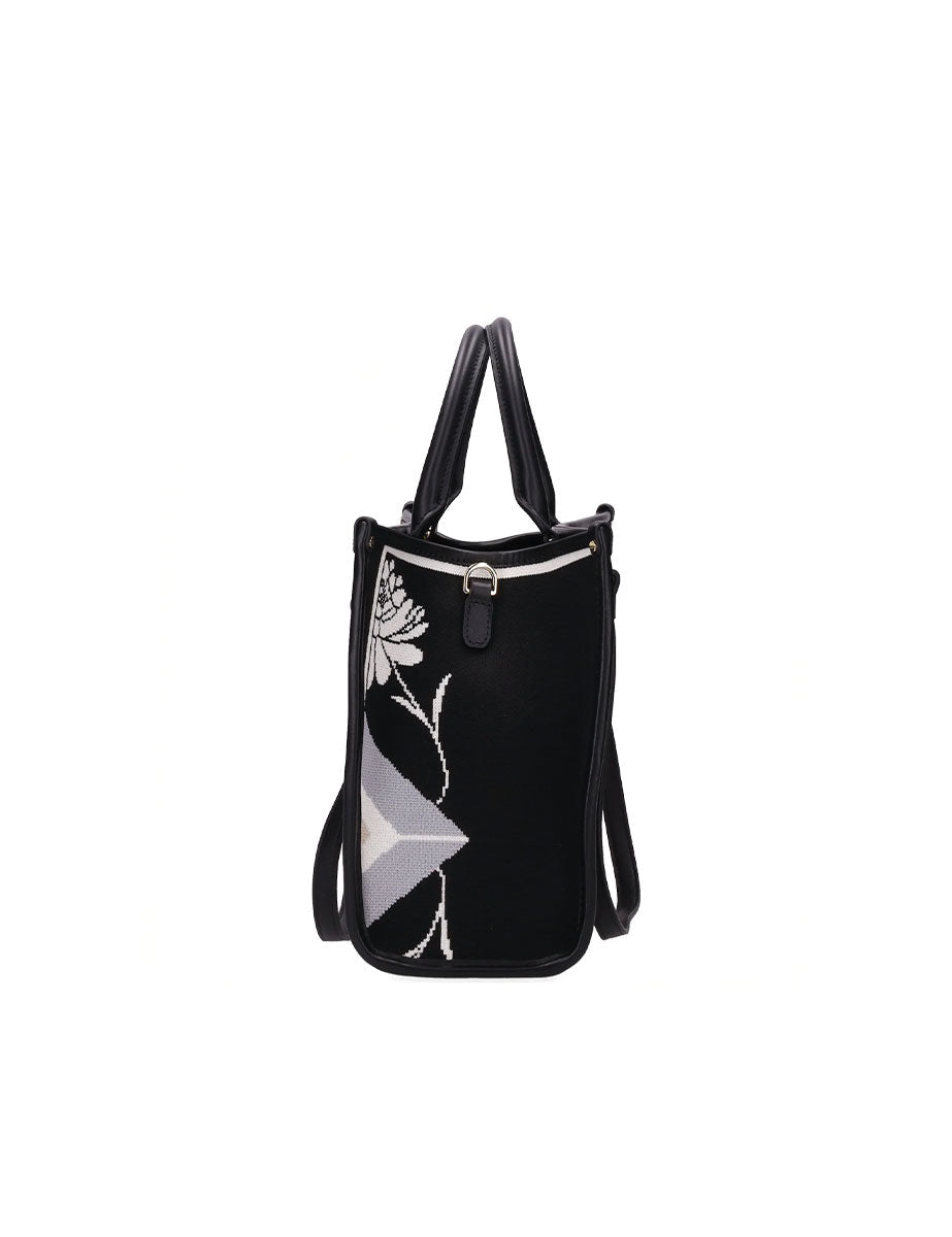 shopper atena piccola mirage dalia nero - my best bag - shopper