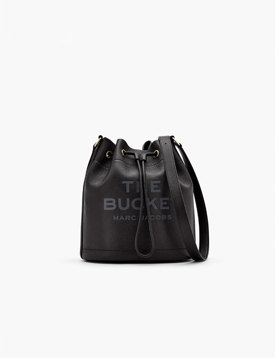 shoulder bag leather nero - marc jacobs - shopper