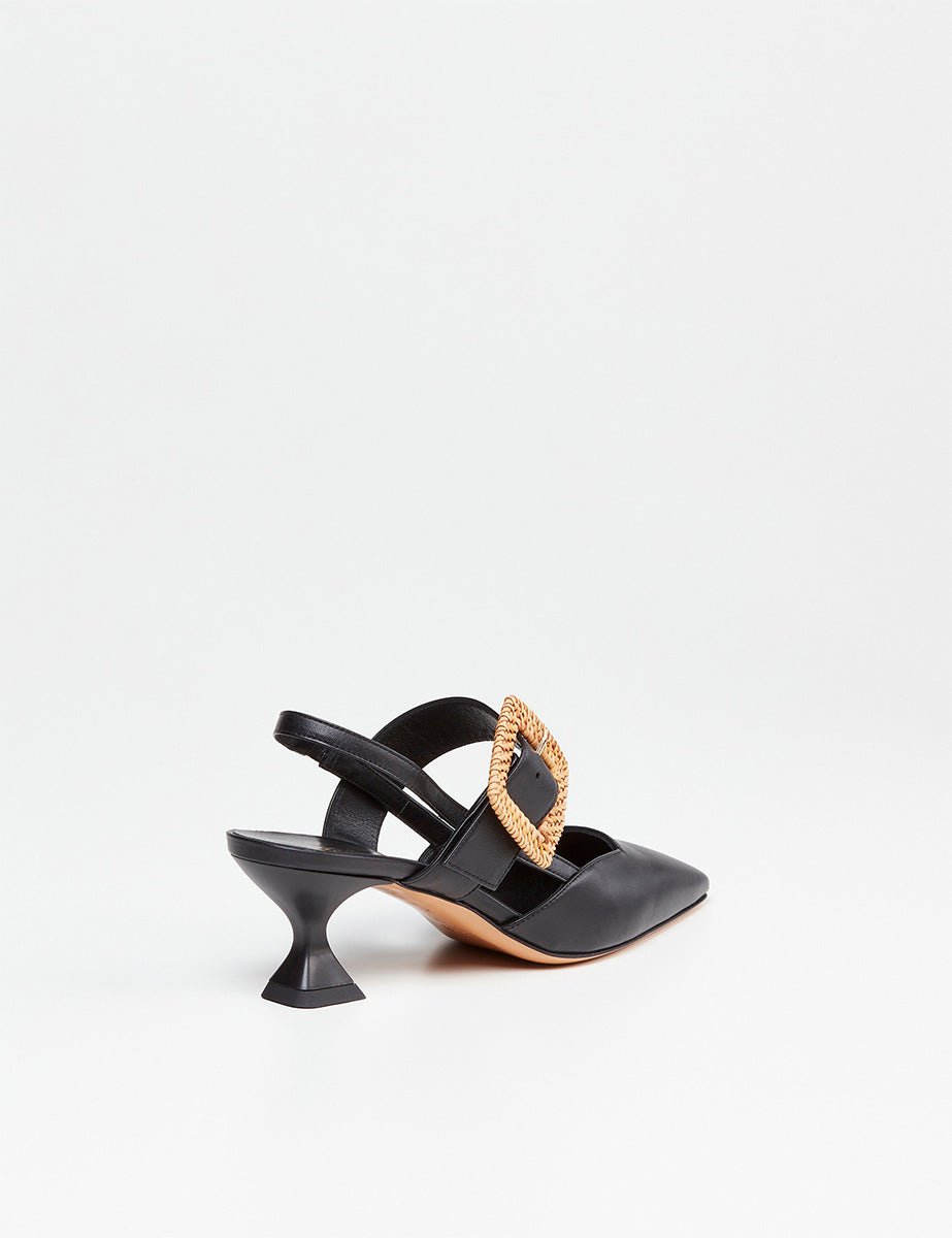 slingback accessorio nero - blufrida - slingback