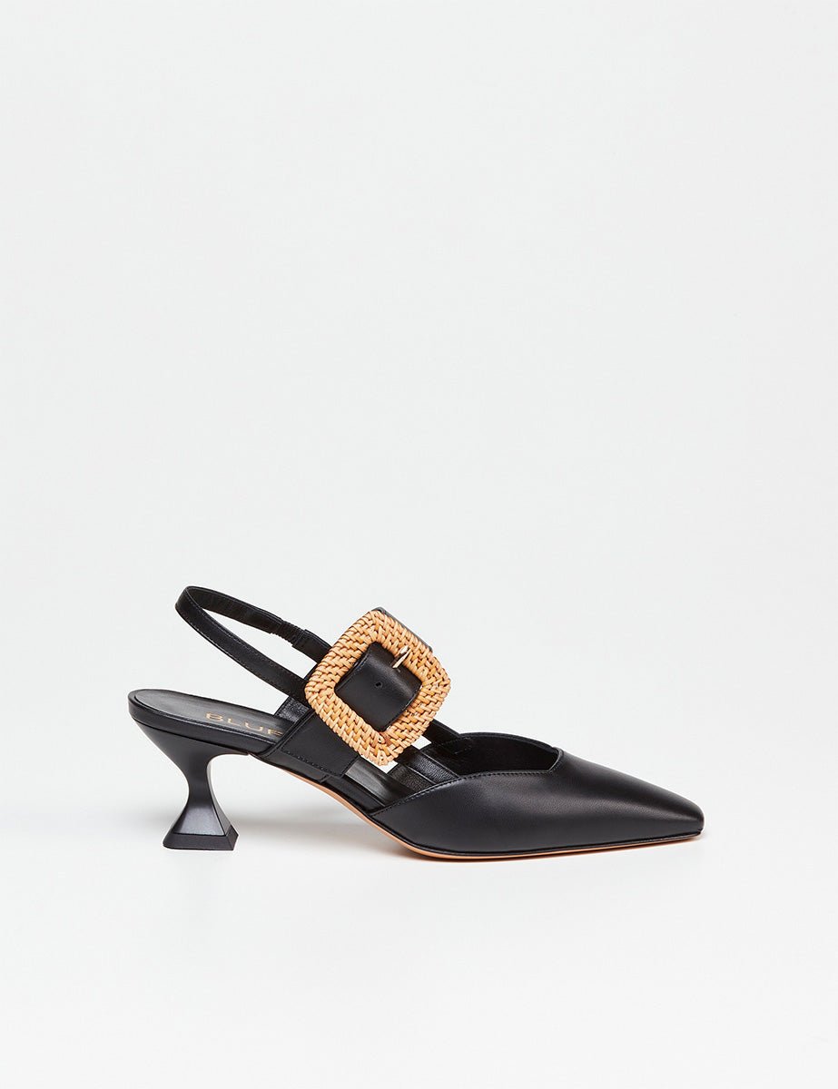 slingback accessorio nero - blufrida - slingback