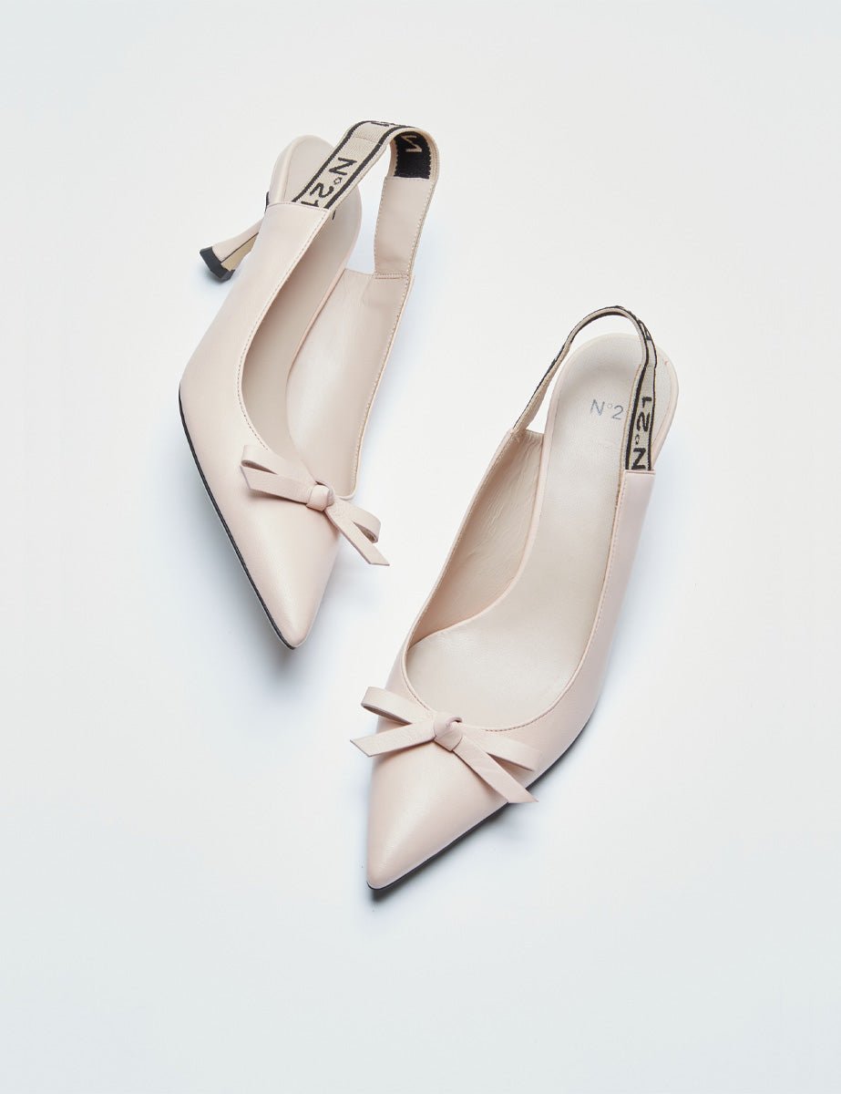 slingback punta nude - n21 alessandro dell'acqua - slingback