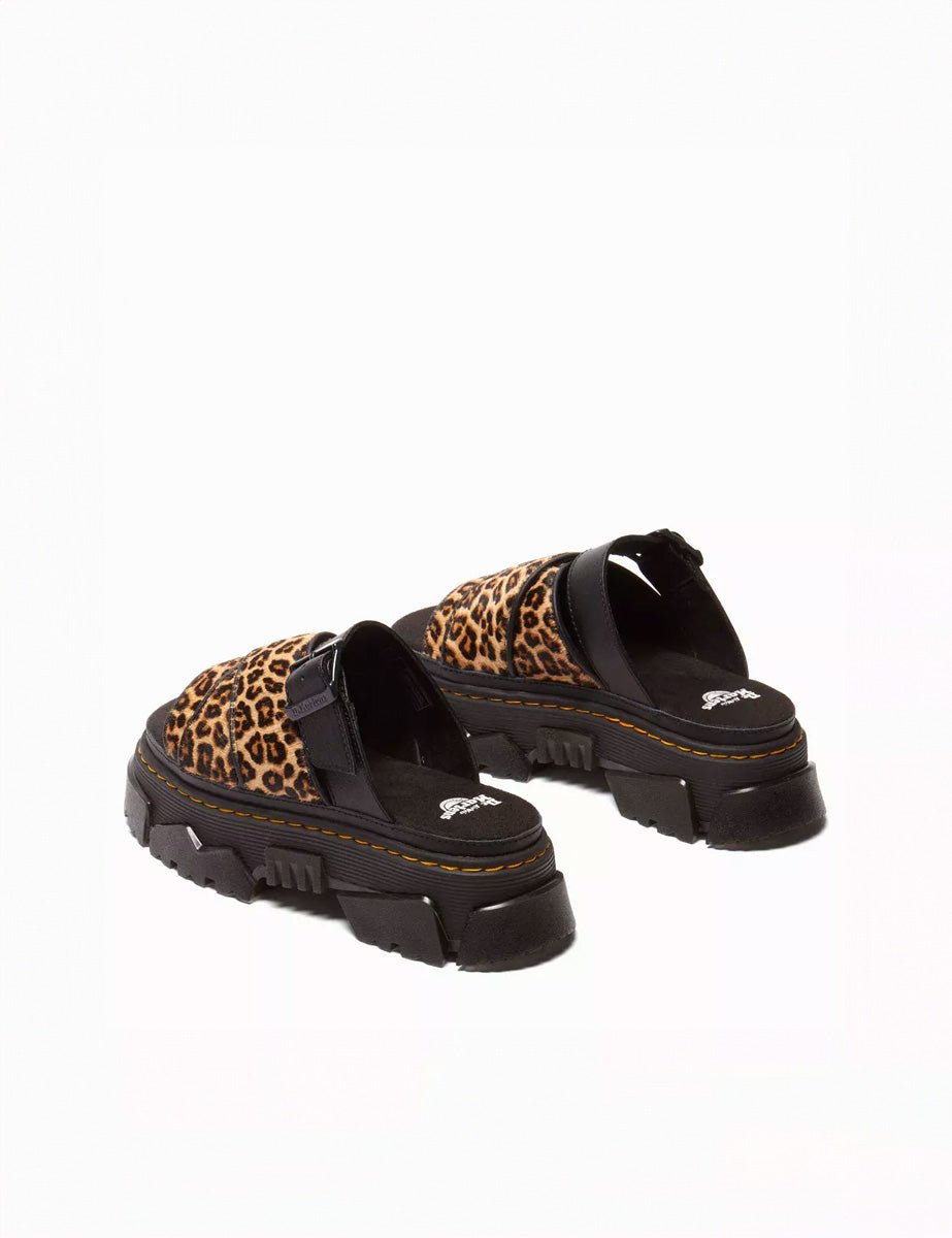 slipper mattison maculata leopard - dr martens - platform
