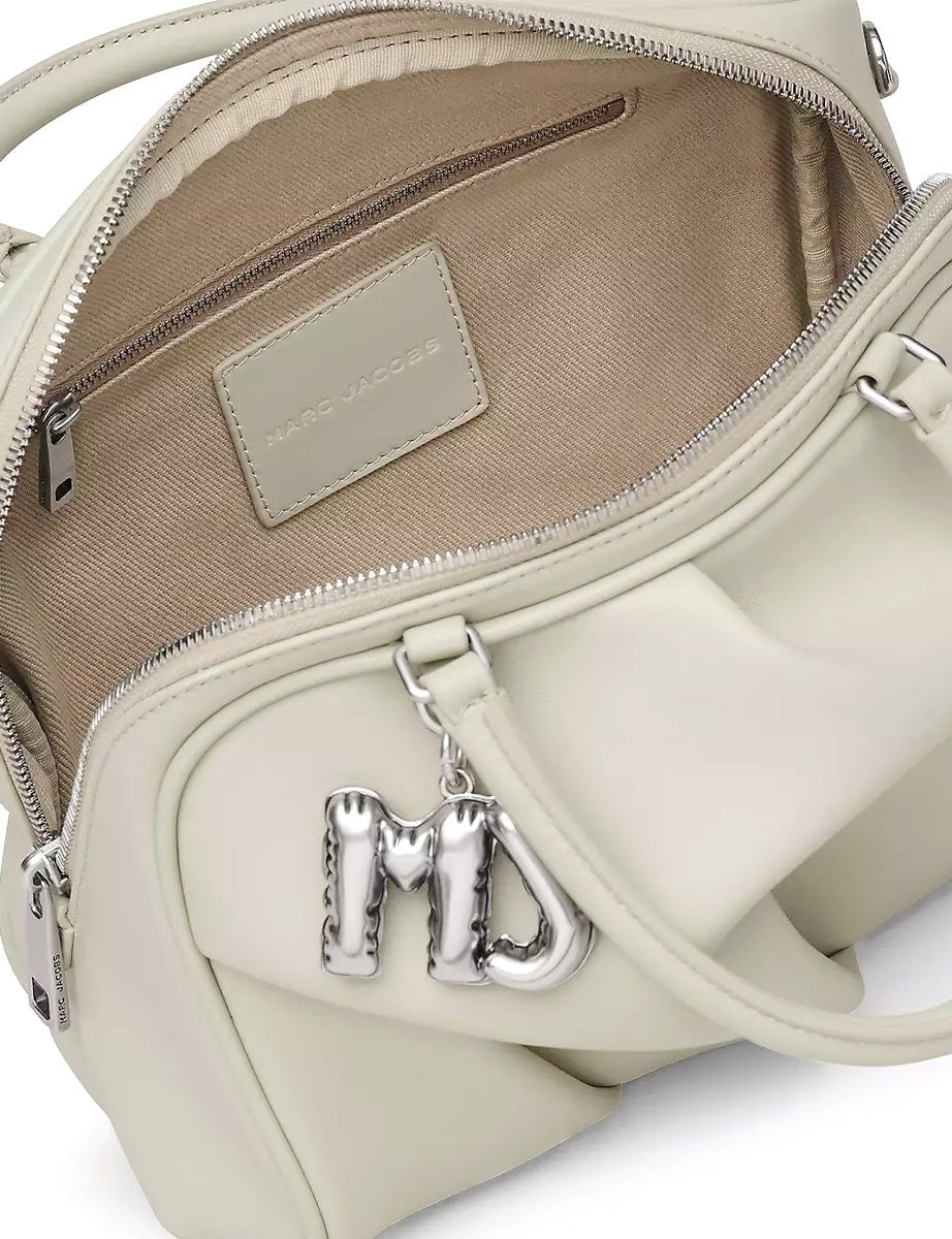 small bauletto bag leather bone - marc jacobs - shopper