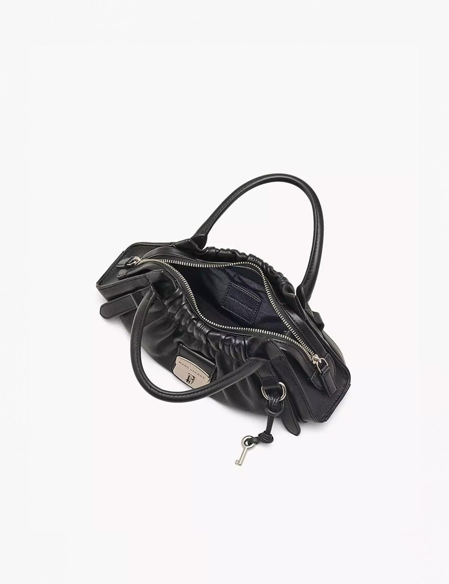 small satchel leather nero - marc jacobs - shopper