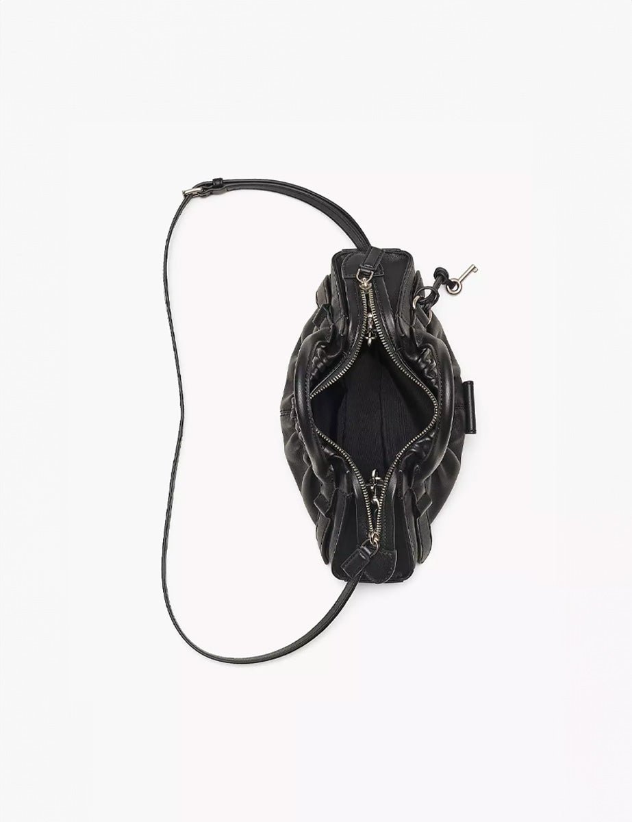 small satchel leather nero - marc jacobs - shopper