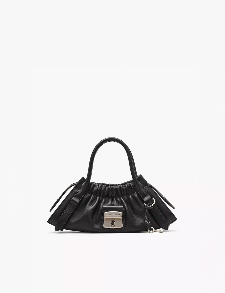 small satchel leather nero - marc jacobs - shopper