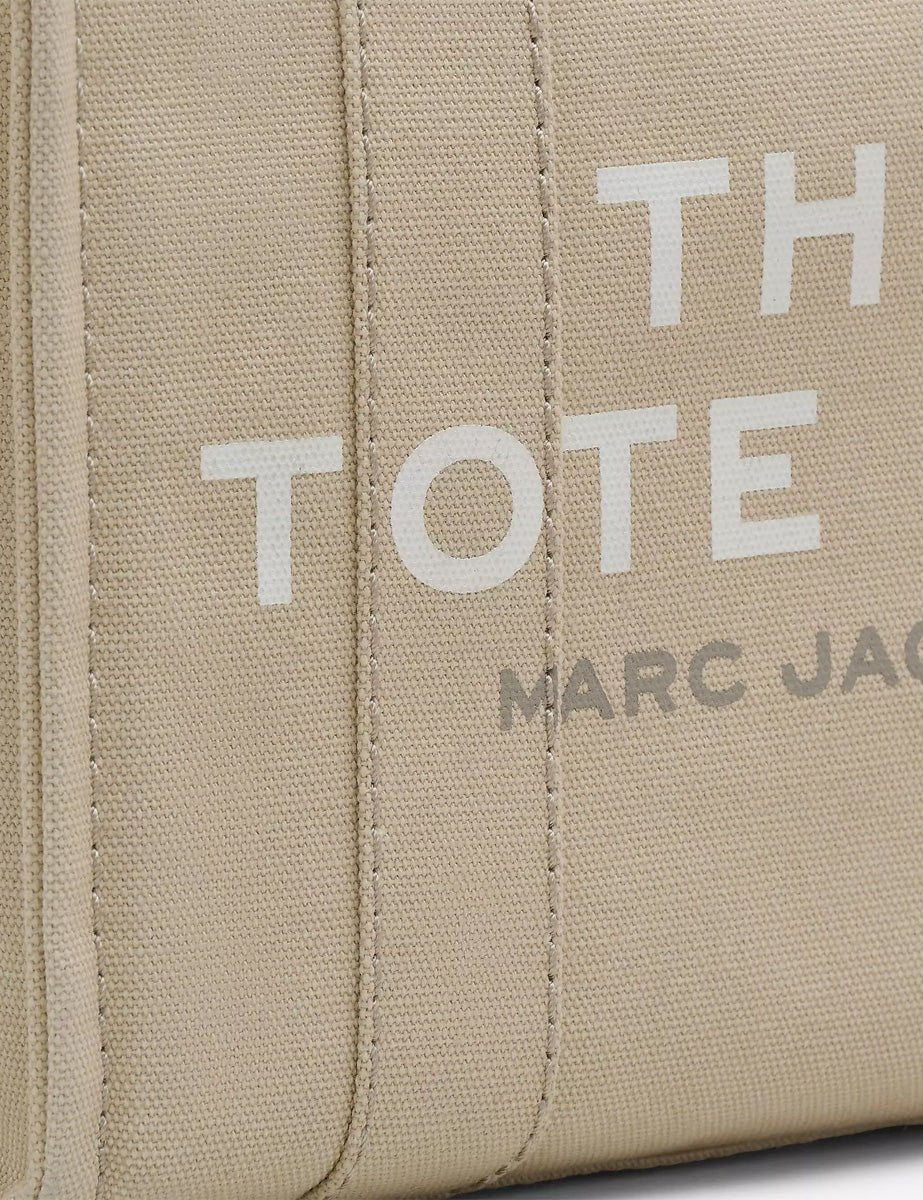 small tote bag canvas beige - marc jacobs - shopper
