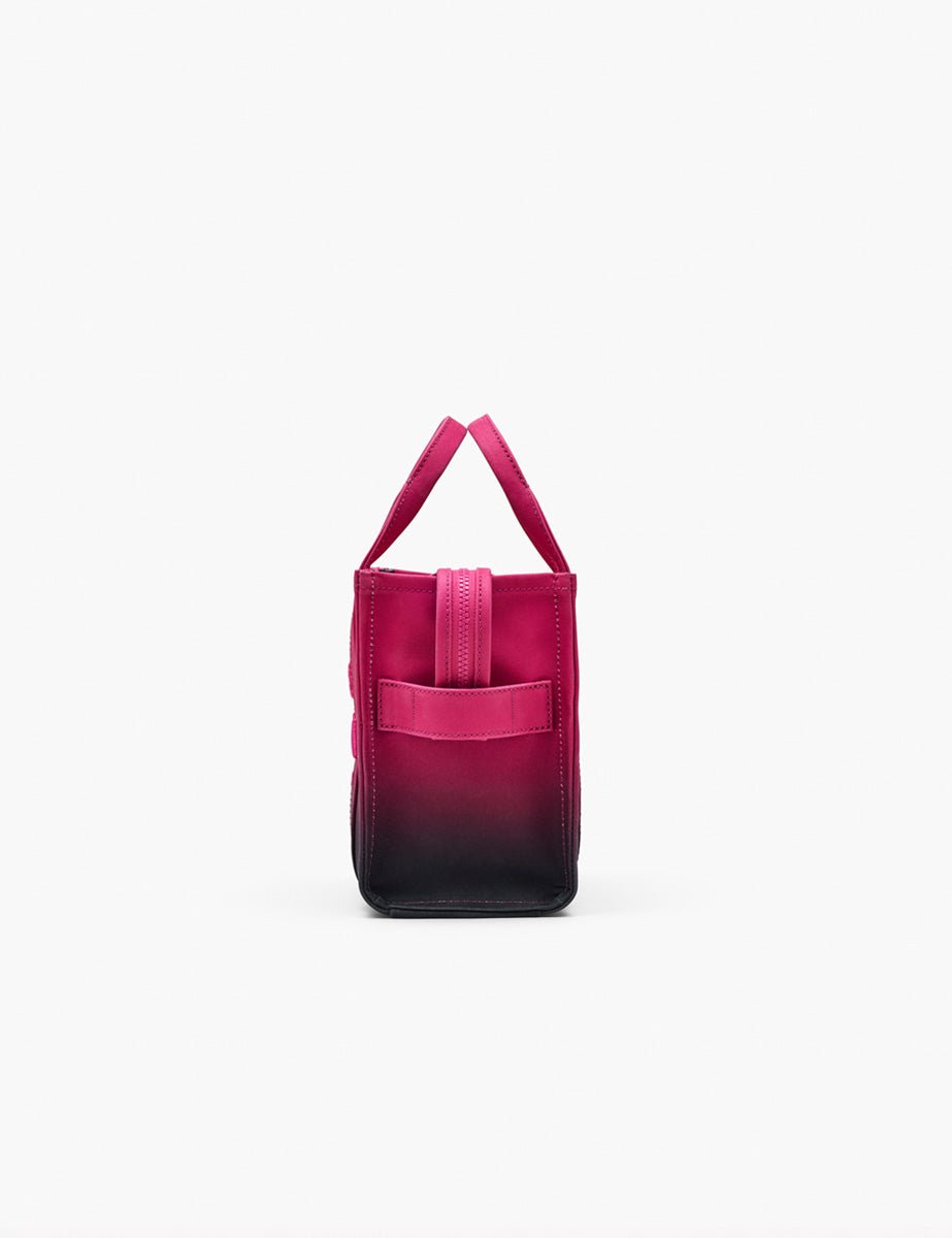 small tote bag canvas black hot pink - marc jacobs - shopper