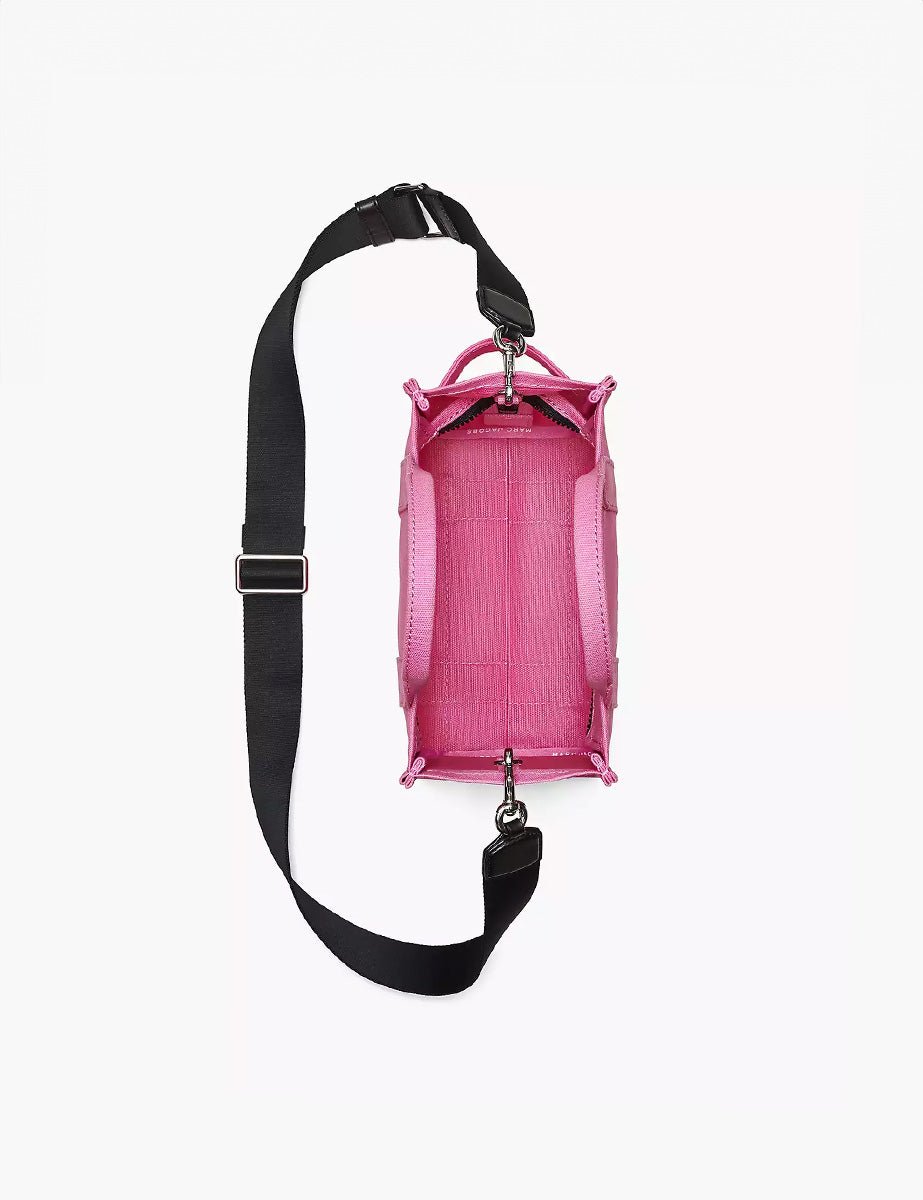 small tote bag canvas bow pink - marc jacobs - shopper