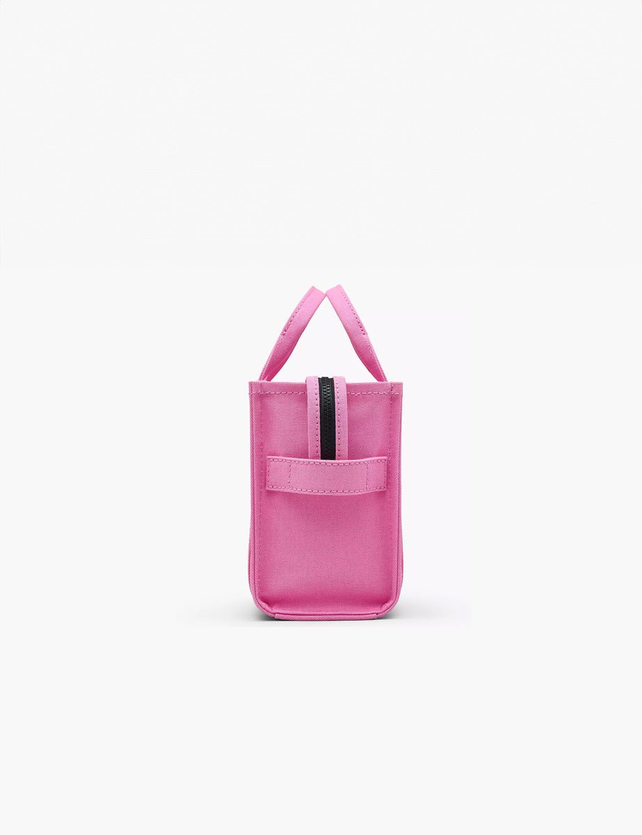 small tote bag canvas bow pink - marc jacobs - shopper