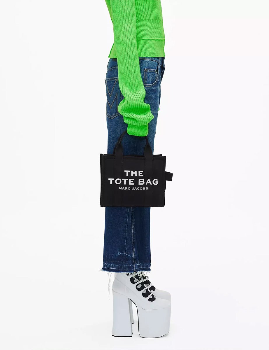 small tote bag canvas nero - marc jacobs - shopper