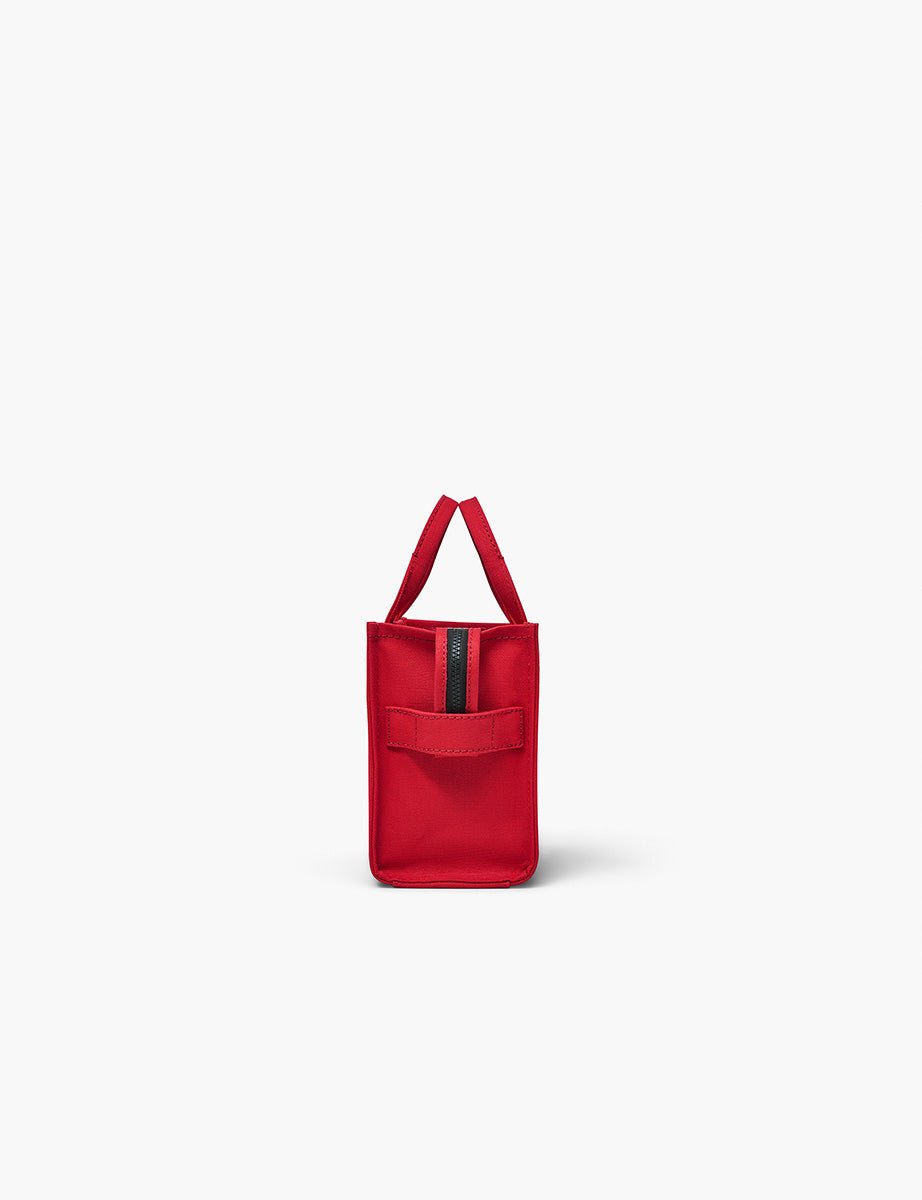 small tote bag canvas true red - marc jacobs - shopper